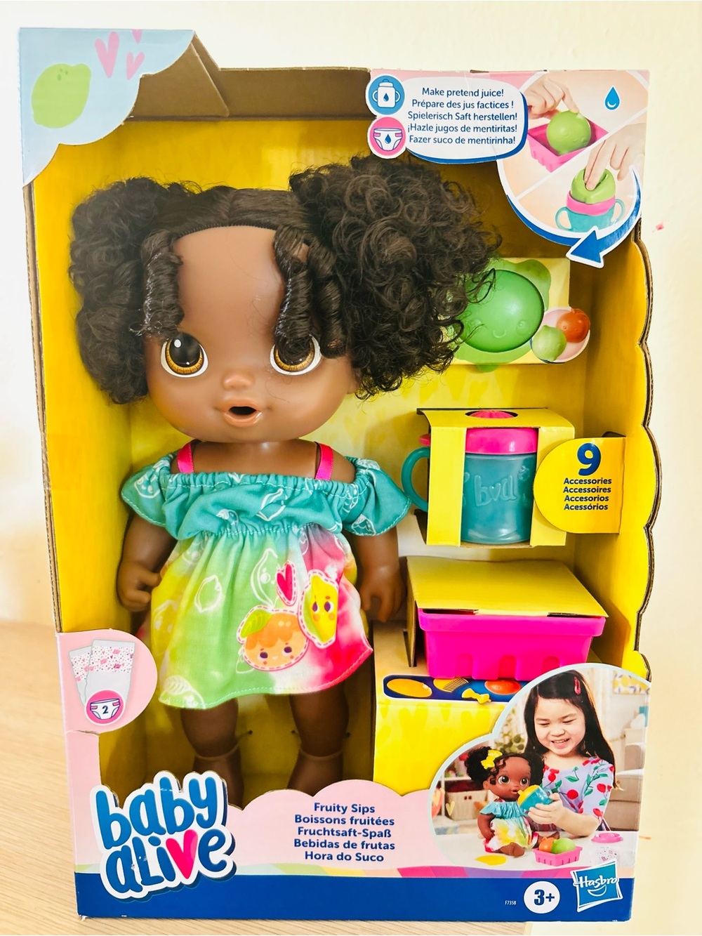 Baby Alive fruit eating set